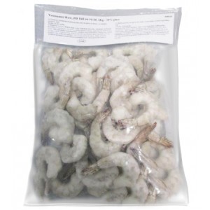 Šald. balt.krevetės b/g, s/k, nevirtos glazūra 20% 16/20, 1 kg